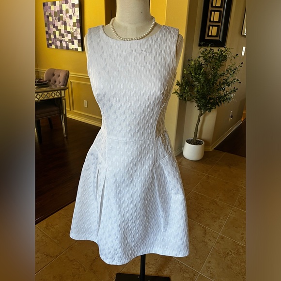 White House Black Market Dresses & Skirts - Elegant White Sleeveless Dress